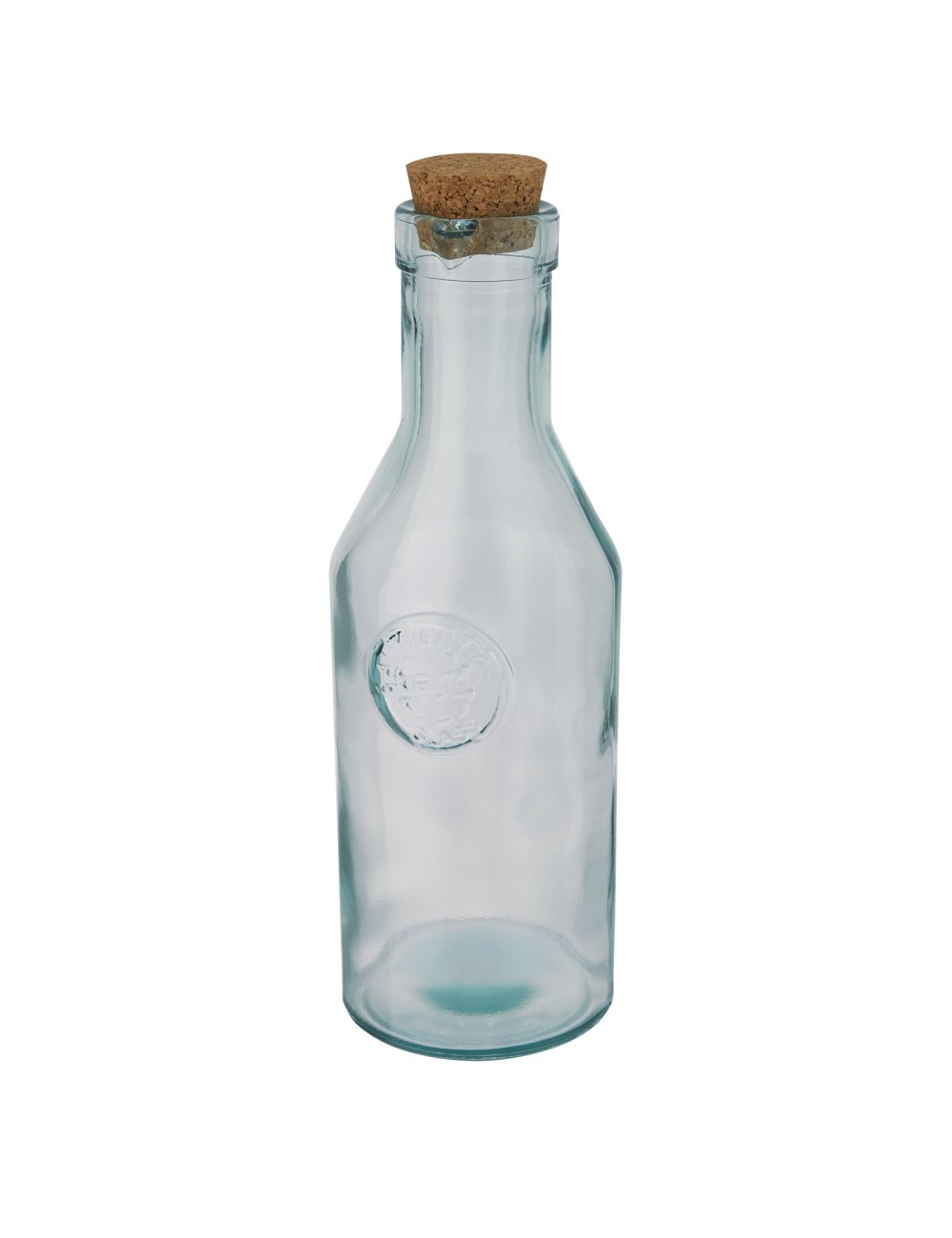 Carafe Fresqui en verre recyclé avec couvercle en liège