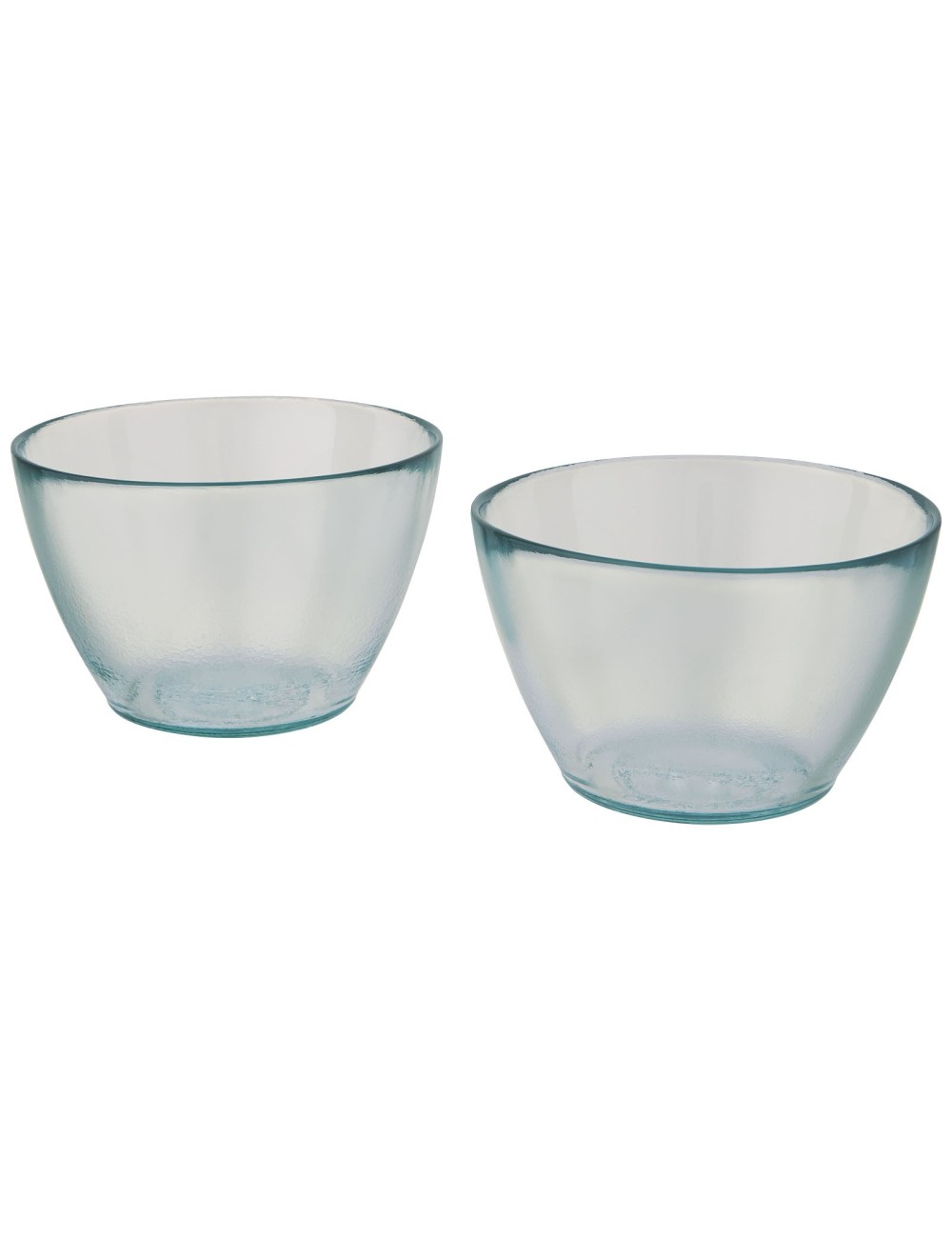 Ensemble de 2 bols Cuenc en verre recyclé