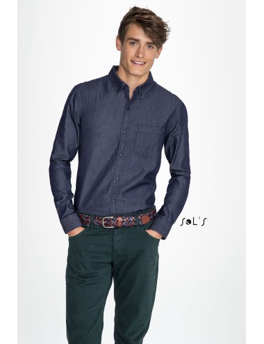 Chemise homme en denim BARRY MEN