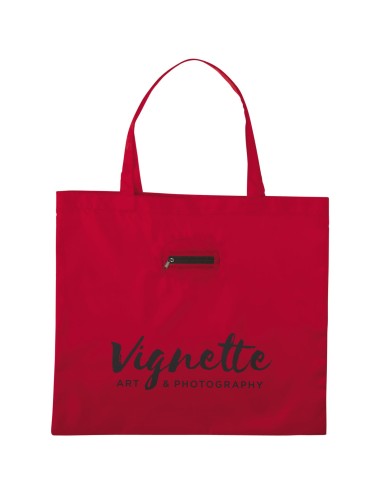 Sac shopping pliable avec porte-clé