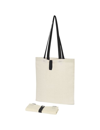 Sac shopping Nevada pliable en coton de 100 g/m²