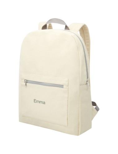 Sac à dos Pheebs en coton recyclé 450 g/m² et polyester 10L