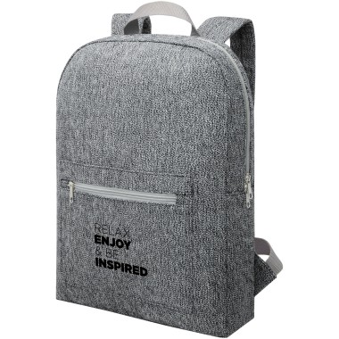 Sac à dos Pheebs en coton recyclé 450 g/m² et polyester 10L