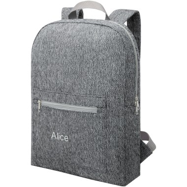Sac à dos Pheebs en coton recyclé 450 g/m² et polyester 10L