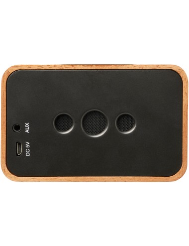 Enceinte Wooden avec chargeur à induction
