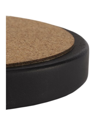 Tapis de charge sans fil Kivi de 10 W en calcaire/liège