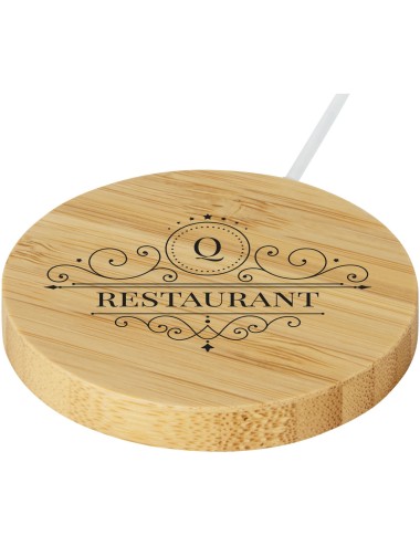 Tapis de charge à induction Atra magnétique en bambou de 10 W