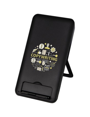 Tapis de charge à induction Loop en plastique recyclé de 10 W avec support téléphone