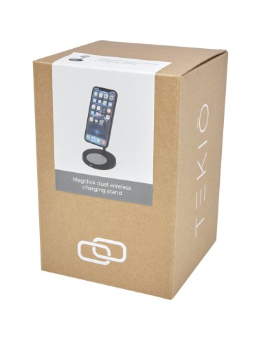 Support magnétique double charge à induction Magclick