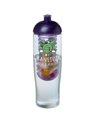 Bidon et infuseur H2O Active® Tempo 700ml avec couvercle dôme