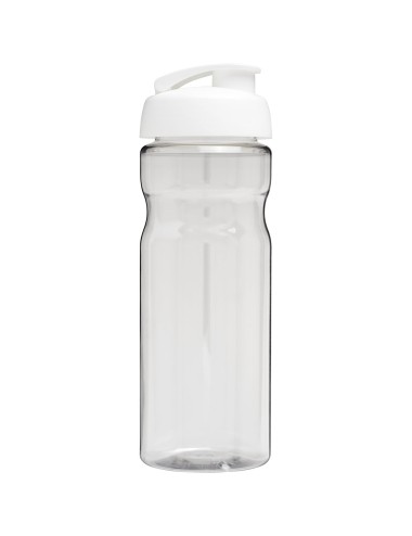 Bouteille de sport de 650ml H2O Active® Base Pure à couvercle rabattable