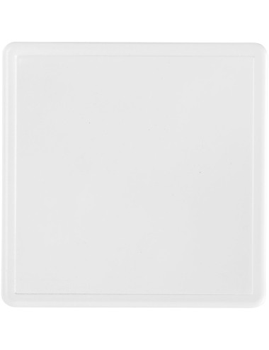 Sous-verre carré Ellison plastique avec insertion de papier