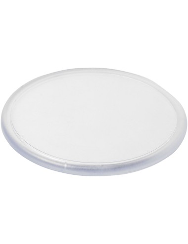 Sous-verre rond Ellison plastique avec insertion de papier