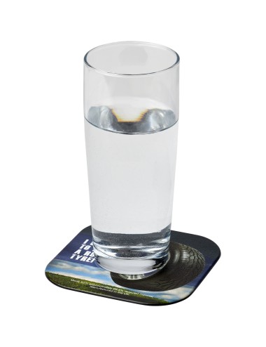 Sous-verre carré Brite-Mat® en pneu