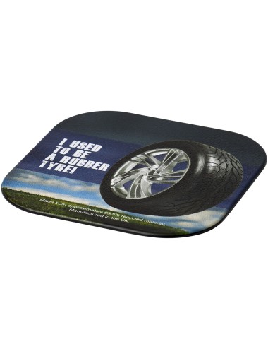 Sous-verre carré Brite-Mat® en pneu