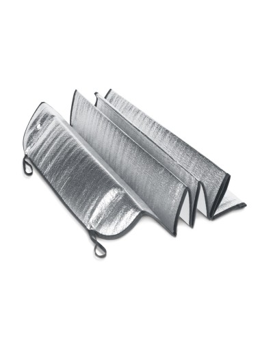 rembourré avec 1 feuille d'aluminium. Convient au pare-brise et comprend 2 fixations à ventouse. Pliable pour un rangement facil