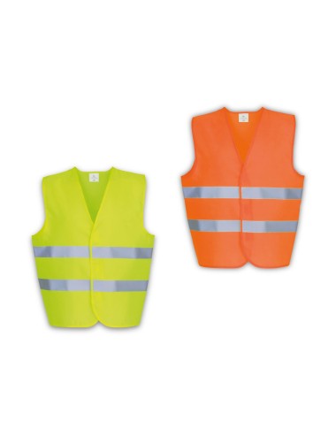 Gilet de sécurité en polyester réfléchissant pour adultes. Size: XL