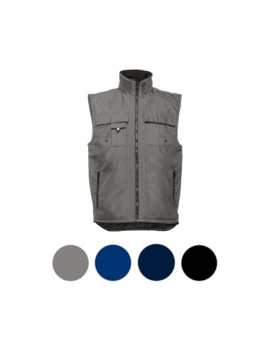 en 100% polyester oxford avec un revêtement acrylique (170 g/m²) et intérieur en polyster 100% taffetas (65 g/m²). Avec col doub