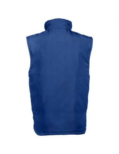 Gilet de travail pour homme rembourré, avec doublure, en 100% polyester oxford avec un revêtement acrylique (170 g/m²) et intéri