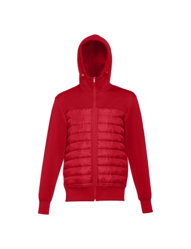 Veste à capuche pour homme en taffetas 300T (95% polyester et 5% élasthane) (280 g/m²). Coupe moderne avec coupe esthétique au n