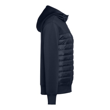 Veste à capuche pour homme en taffetas 300T (95% polyester et 5% élasthane) (280 g/m²). Coupe moderne avec coupe esthétique au n
