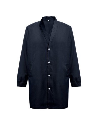 Uniforme de travail (unisexe) en 20% coton et 80% polyester (190 g/m²). Coupe élégante et moderne avec col stylisé et 2 poches l