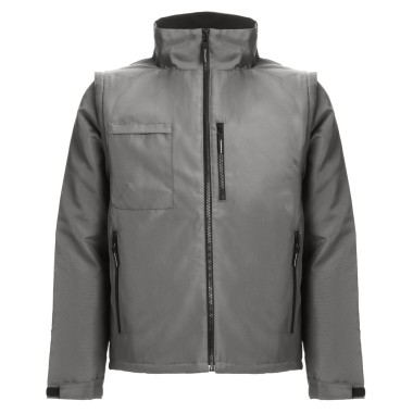 Veste matelassée (unisexe) en 100 % polyester (extérieur : 170 g/m² en oxford 100 % polyester avec revêtement acrylique , rempli