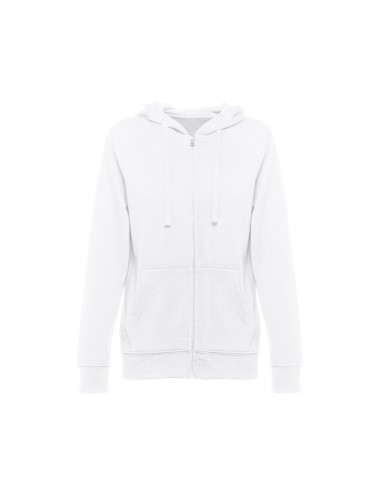 il y a deux poches avec des fermetures éclair en plastique. Poignets et ceinture en Rib. Tailles: S