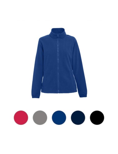 100% polyester (300 g/m²). Fermeture à glissière en couleur et poche intérieure pour plus de confort. Poches latérales avec ferm