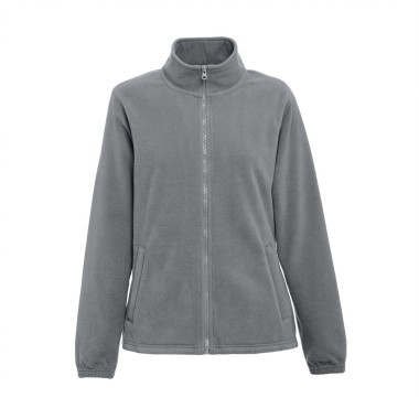 Veste Polaire haute densité anti-bulles pour femmes, 100% polyester (300 g/m²). Fermeture à glissière en couleur et poche intéri