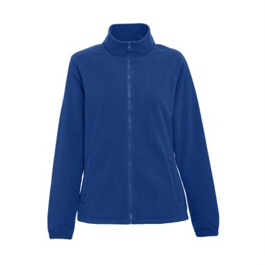Veste Polaire haute densité anti-bulles pour femmes, 100% polyester (300 g/m²). Fermeture à glissière en couleur et poche intéri