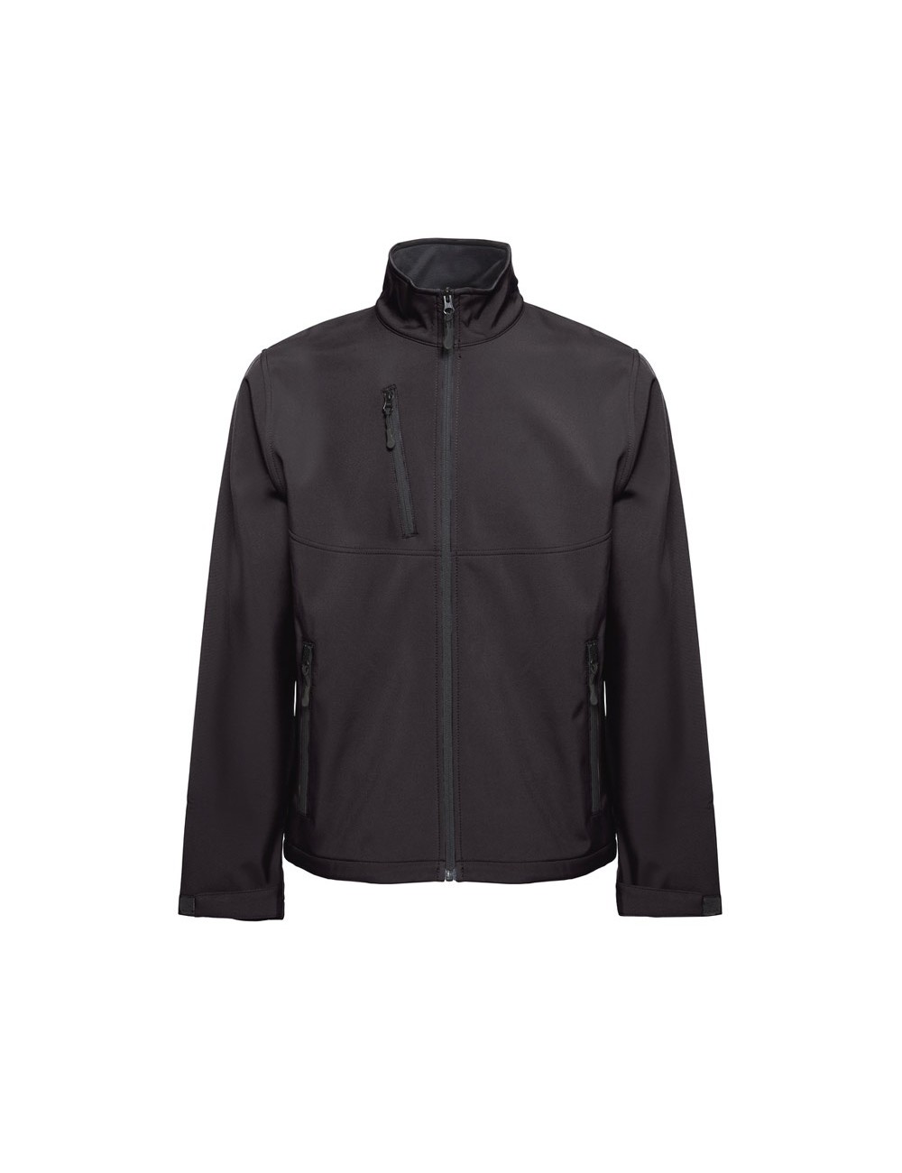 toutes deux munies d'une fermeture éclair avec des tirettes en caoutchouc. Poignets réglables avec bande velcro. Cordon de serra