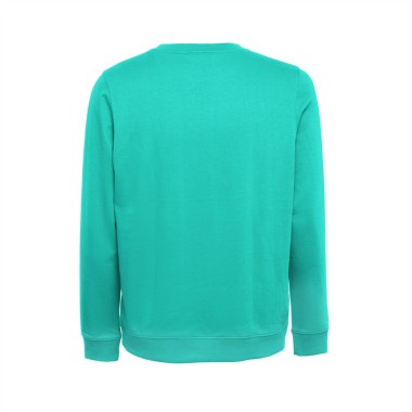 Sweat-shirt unisexe en éponge italienne cardée, 50% coton et 50% polyester (240 g/m²). Rib sur le col, les poignets et la taille