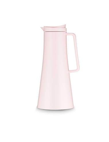 Bouilloire en acier inoxydable isolée sous vide. Le couvercle se referme automatiquement après chaque utilisation pour maintenir