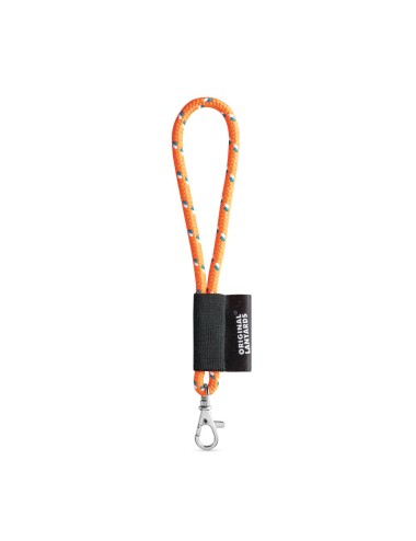 Lanyard personnalisé Original Lanyards® en polyester. 12 couleurs standard disponibles pour la personnalisation. Cette Lanyard N