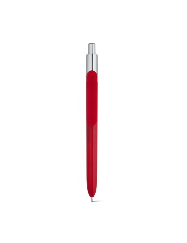 Stylo en plastique avec finition brillante et embout chromé. Disponible en plusieurs coloris. Inclus une recharge x20 en encre b