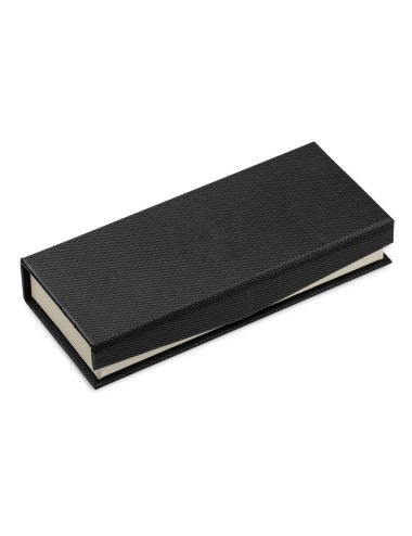 Ensemble stylo bille et roller en métal avec clip. Écriture bleue. Livré dans un coffret cadeau rembourré.ø12 x 138 mm | Coffret