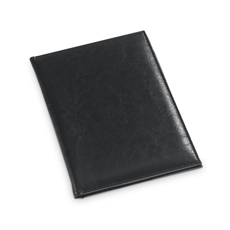 porte-factures en forme de livre en simili cuir avec un porte-stylo bille (non inclus). Idéal pour la restauration. 125 x 181 x 
