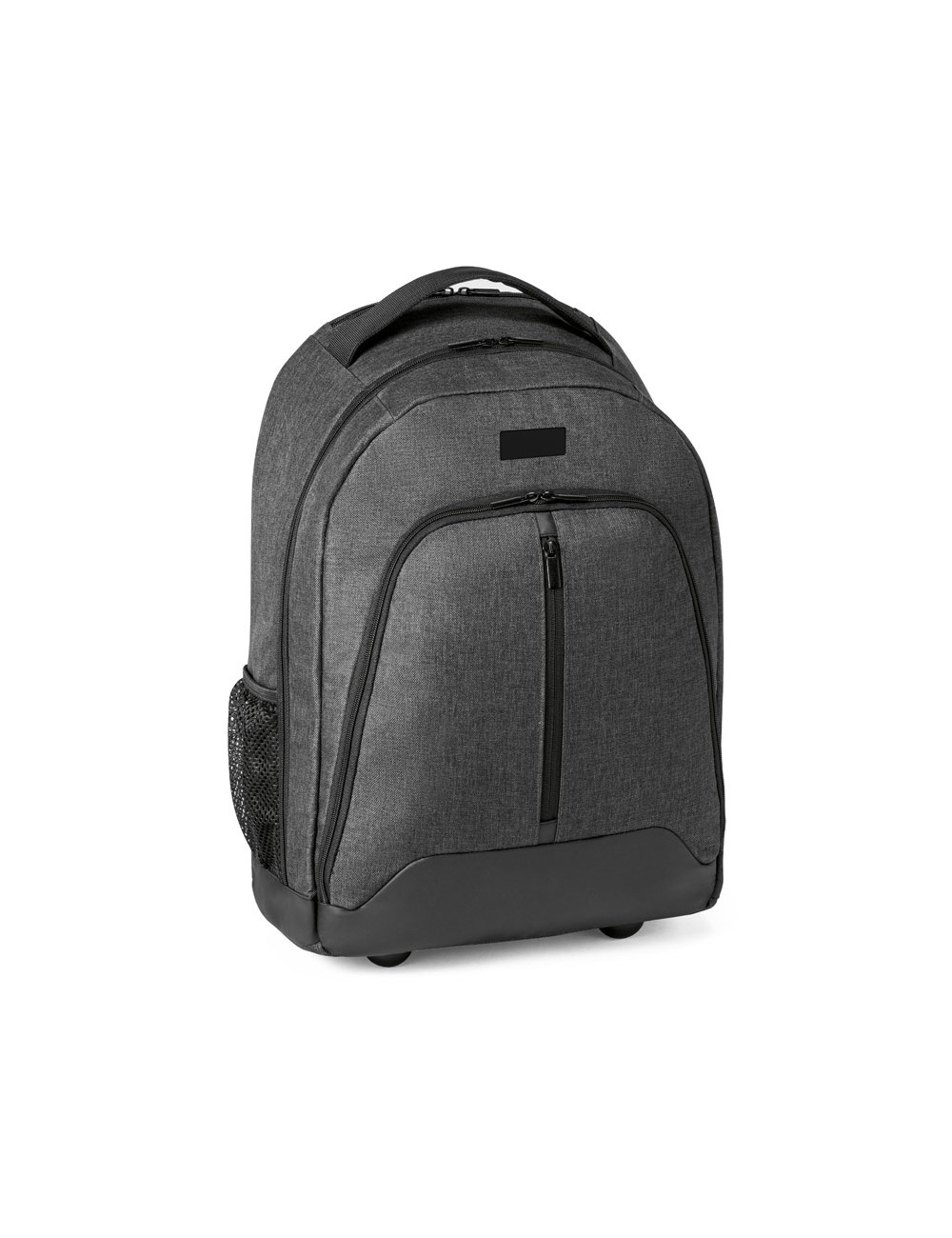 Sac à dos à roulettes pour ordinateur portable en 600D haute densité et polyester 600D imperméable. Compartiment principal pour 