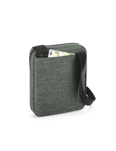 Sac à bandoulière 600D haute densité avec compartiment doublé et séparateur rembourré pour tablette jusqu'à 9.7''. Ce compartime
