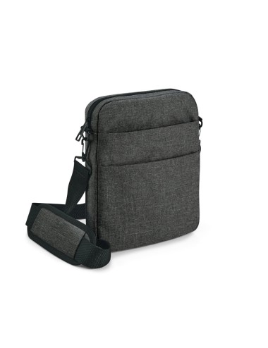 Sac à bandoulière 600D de haute densité. Compartiment avec séparateur rembouré pour tablette 9'7''. Intérieur doublé et rembourr