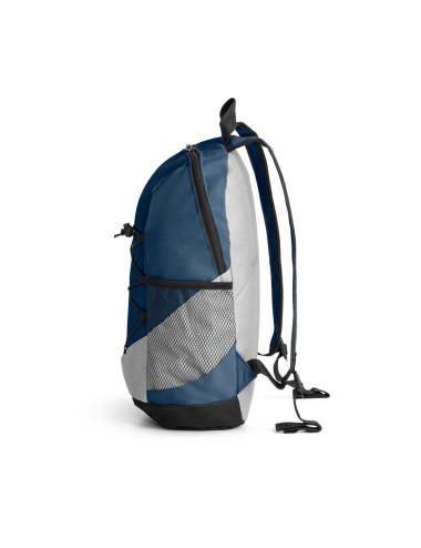 Sac à dos en 600D avec poches latérales en filet et poche intérieure. Dos et anses matelassés. Capacité jusqu'à 15 L. 250 x 420 