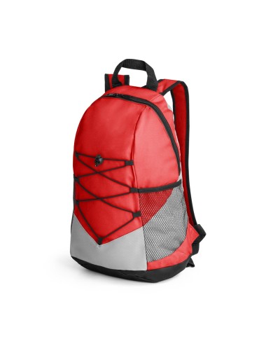 Sac à dos en 600D avec poches latérales en filet et poche intérieure. Dos et anses matelassés. Capacité jusqu'à 15 L. 250 x 420 