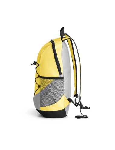 Sac à dos en 600D avec poches latérales en filet et poche intérieure. Dos et anses matelassés. Capacité jusqu'à 15 L. 250 x 420 