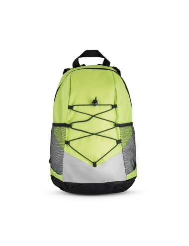 Sac à dos en 600D avec poches latérales en filet et poche intérieure. Dos et anses matelassés. Capacité jusqu'à 15 L. 250 x 420 