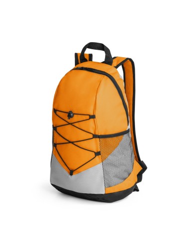 Sac à dos en 600D avec poches latérales en filet et poche intérieure. Dos et anses matelassés. Capacité jusqu'à 15 L. 250 x 420 