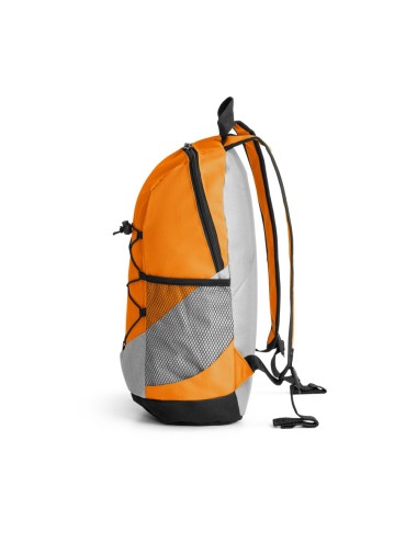 Sac à dos en 600D avec poches latérales en filet et poche intérieure. Dos et anses matelassés. Capacité jusqu'à 15 L. 250 x 420 