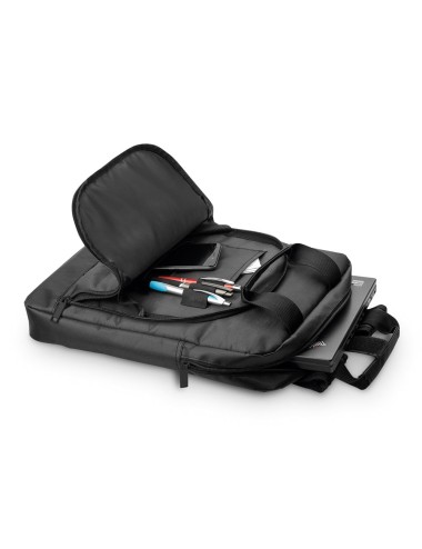 Sac à dos en 840D pour ordinateur jusqu’à 15''. Poche principale avec 3 poches supplémentaires. Poche avant avec plusieurs compa