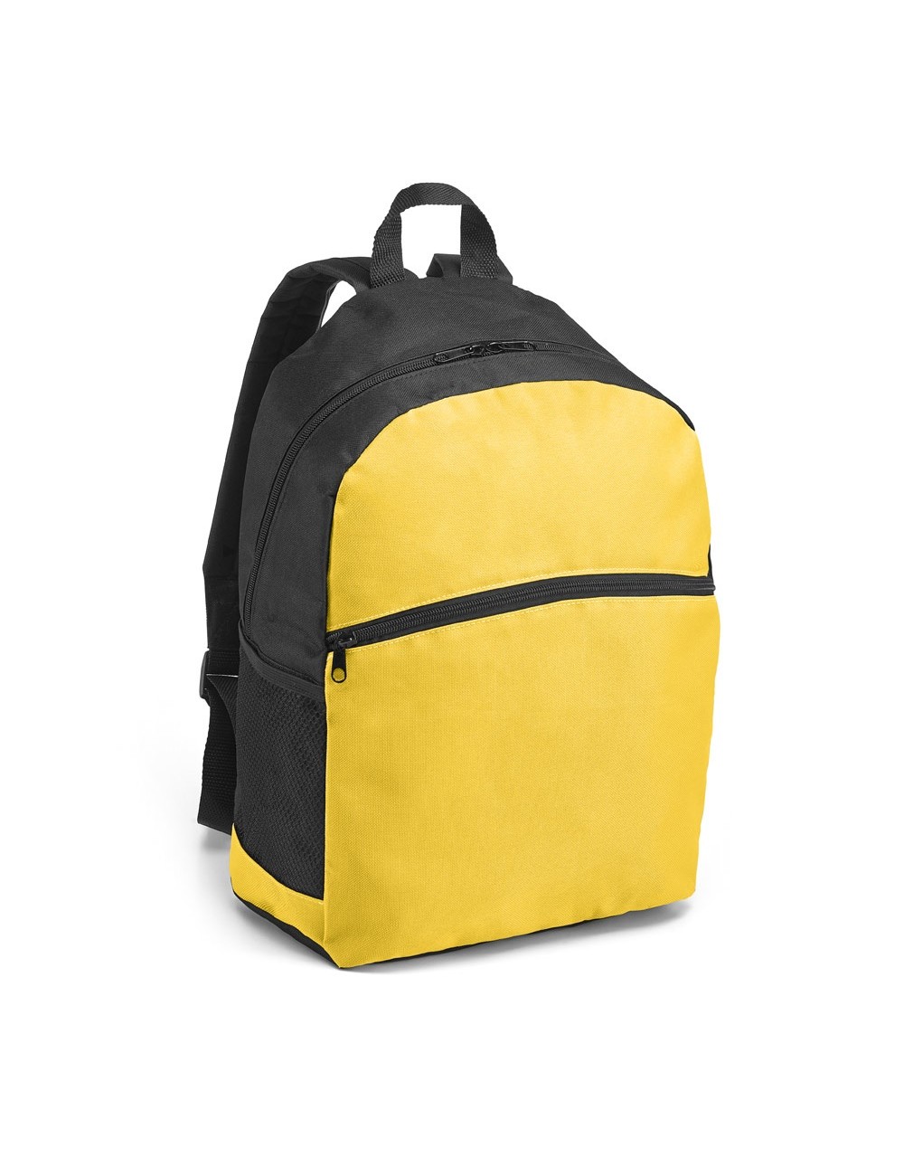 Sac a dos 600D, intérieur rembourré. Poche frontale. Dos et anses matelassées.290 x 400 x 150 mm