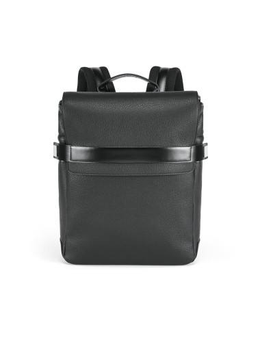 Le sac à dos Empire est urbain et sophistiqué en simili cuir texturé de haute qualité. Son rabat dissimule la poche avant et le 